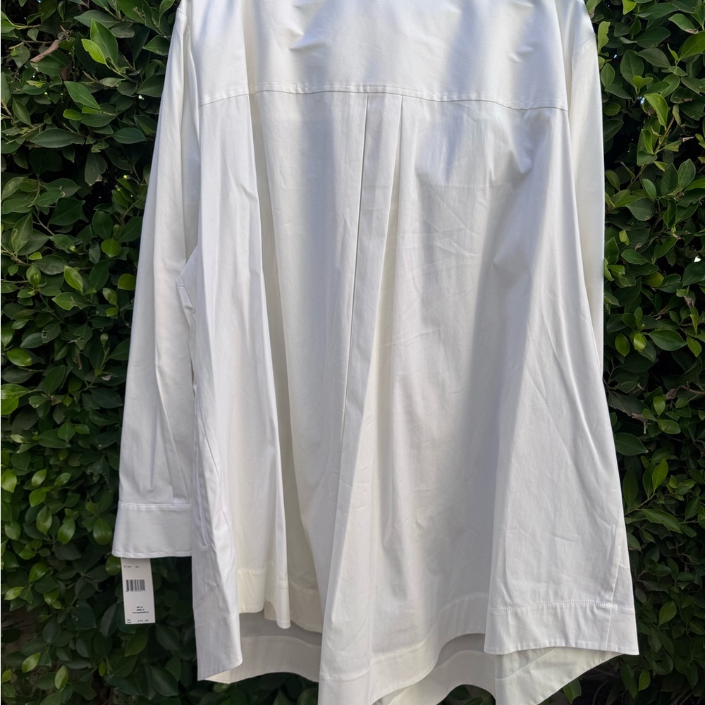 Lafayette 148 white tunic with pockets - Picture 5 of 5